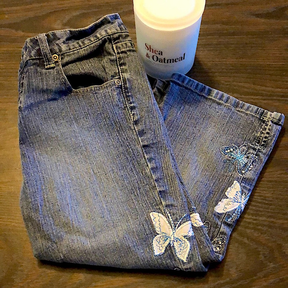 90’s Vintage Butterfly Capris
